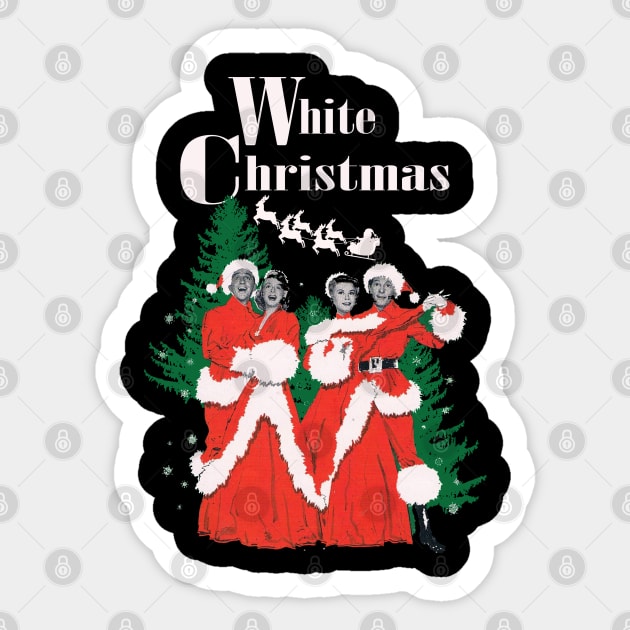 WHITE CHRISTMAS Sticker by Xela Wilma